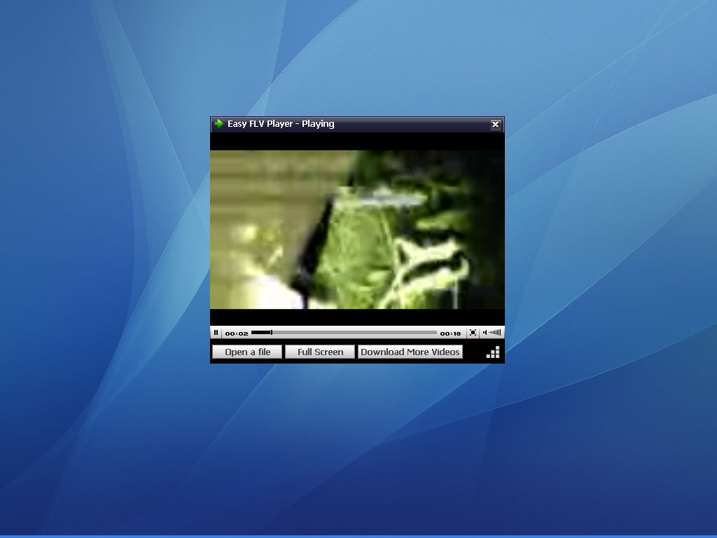Click to view Easy FLV Player 3.0 screenshot
